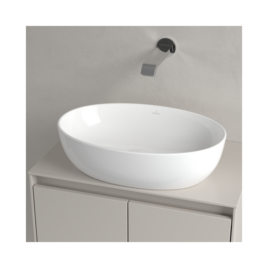 Villeroy & Boch 43884801 - ARTIS munkalapra szerelhető mosdó 48x32,5 cm kerámia/fehér