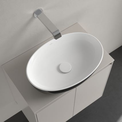 Villeroy & Boch 438848BCT8 - Süllyesztett mosdó ARTIS 48x32,5 cm kerámia/fekete