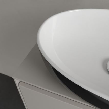 Villeroy & Boch 438848BCT8 - Süllyesztett mosdó ARTIS 48x32,5 cm kerámia/fekete