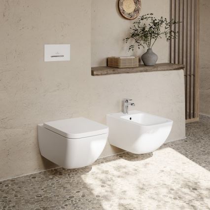 Villeroy & Boch 44110001 - Függesztett bidé VENTICELLO kerámia/fehér
