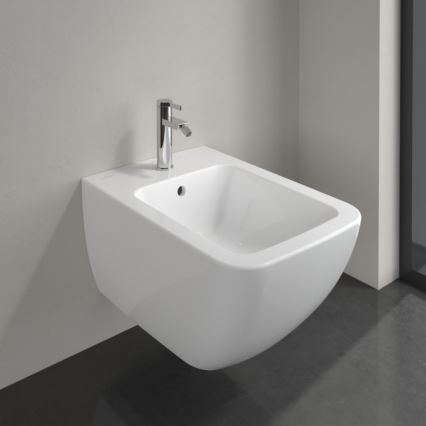 Villeroy & Boch 441100R1 - Falra szerelhető bidé VENTICELLO kerámia/fehér
