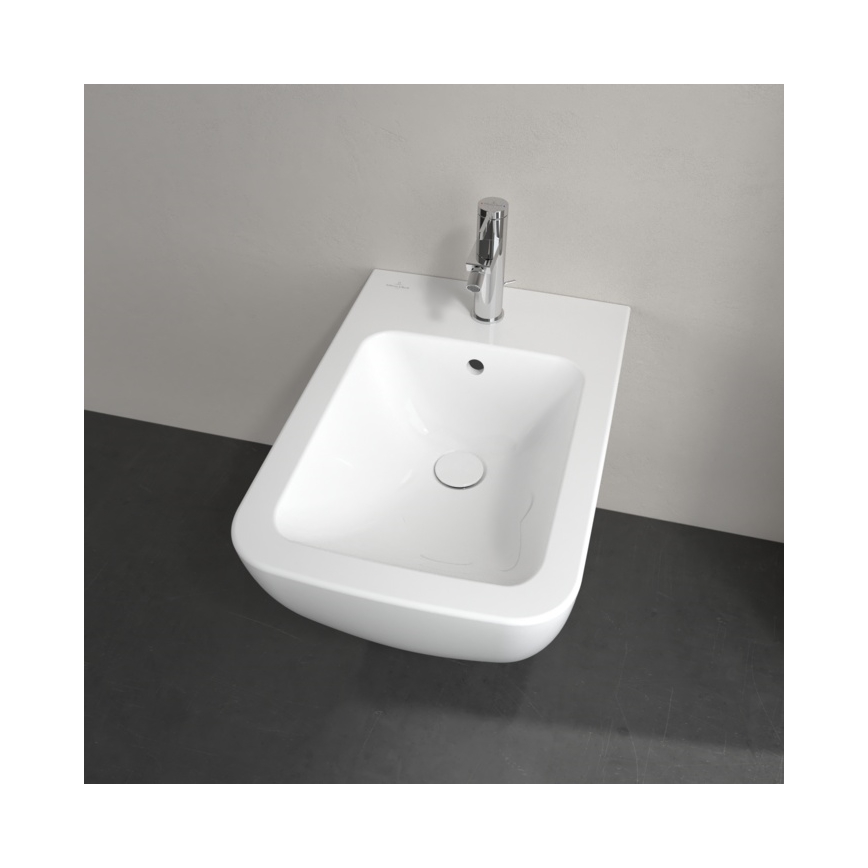 Villeroy & Boch 441100R1 - Falra szerelhető bidé VENTICELLO kerámia/fehér