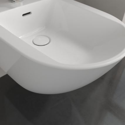 Villeroy & Boch 447000R1 - Falra szerelhető bidé SUBWAY 3.0, kerámia/fehér