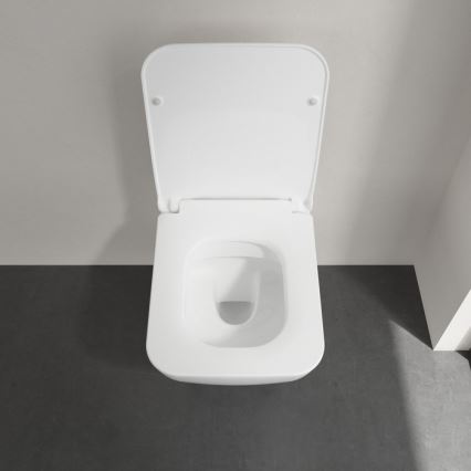 Villeroy & Boch 4611RSR1 - VENTICELLO függesztett WC SoftClose ülőkével, kerámia/fehér