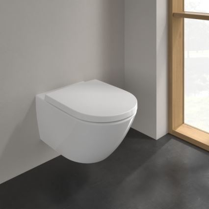 Villeroy & Boch 4670T0R1 - Függesztett WC SUBWAY 3.0 kerámia/fehér