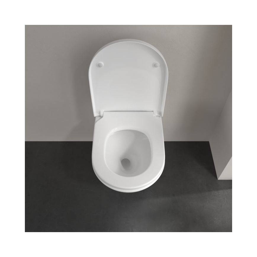Villeroy & Boch 4670T0R1 - Függesztett WC SUBWAY 3.0 kerámia/fehér