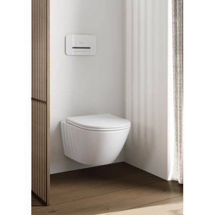 Villeroy & Boch 4670T0R1 - Függesztett WC SUBWAY 3.0 kerámia/fehér