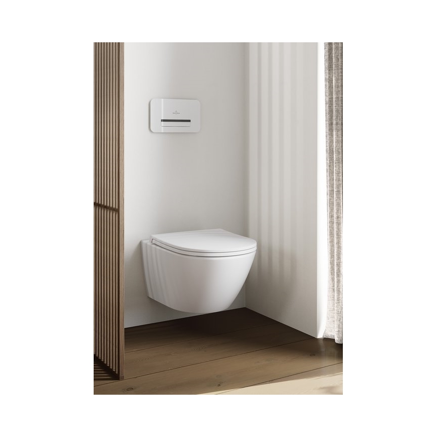 Villeroy & Boch 4670T0R1 - Függesztett WC SUBWAY 3.0 kerámia/fehér