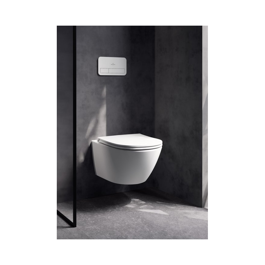 Villeroy & Boch 4670T0RW - Függesztett WC SUBWAY 3.0 kerámia/fehér