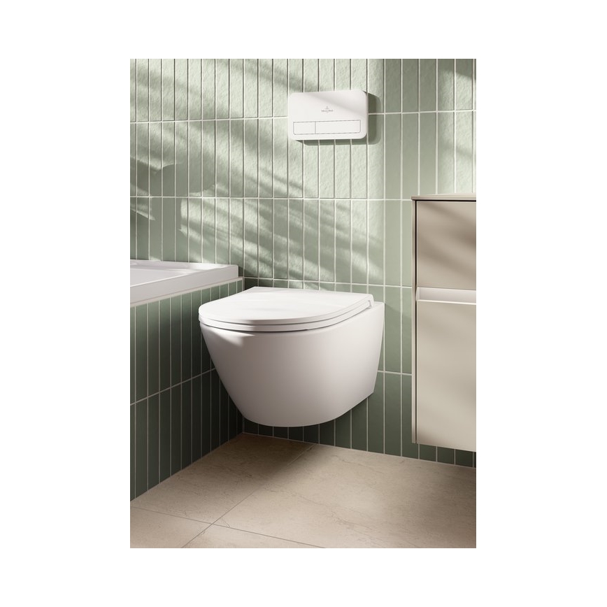 Villeroy & Boch 4670T0T2 - SUBWAY 3.0 függesztett WC, kerámia/fehér