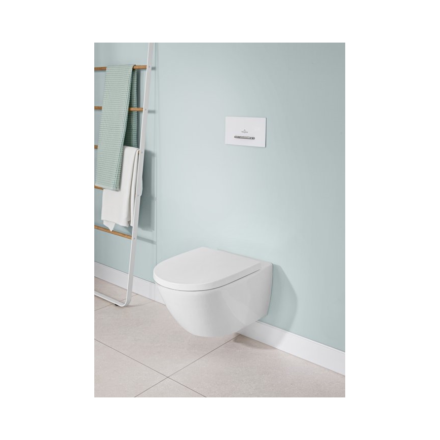 Villeroy & Boch 4670T0T2 - SUBWAY 3.0 függesztett WC, kerámia/fehér