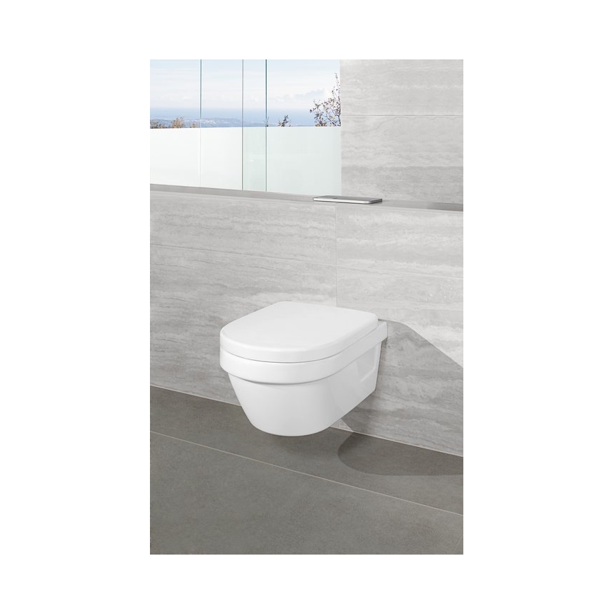 Villeroy & Boch 4687R001 - Függesztett WC ARCHITECTURA kerámia/fehér