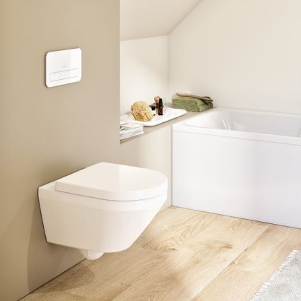 Villeroy & Boch 4694CLR1 - Függesztett WC SoftClose ülőkével ARCHITECTURA kerámia/fehér