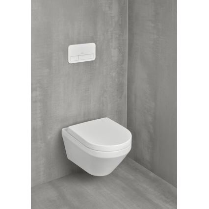 Villeroy & Boch 4694CLR1 - Függesztett WC SoftClose ülőkével ARCHITECTURA kerámia/fehér