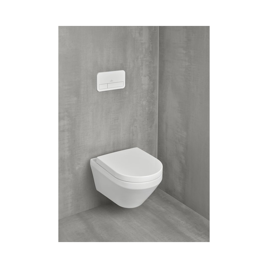 Villeroy & Boch 4694CLR1 - Függesztett WC SoftClose ülőkével ARCHITECTURA kerámia/fehér