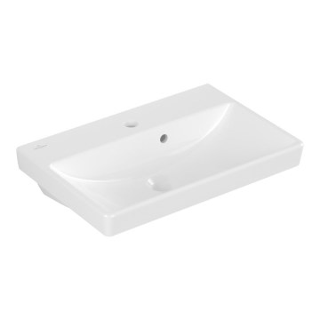 Villeroy & Boch 4A005501 - AVENTO függesztett mosdó 55x37 cm kerámia/fehér