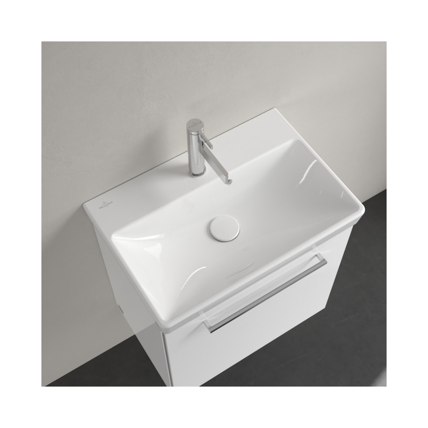 Villeroy & Boch 4A005501 - AVENTO függesztett mosdó 55x37 cm kerámia/fehér