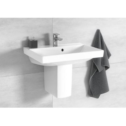 Villeroy & Boch 4A005501 - AVENTO függesztett mosdó 55x37 cm kerámia/fehér