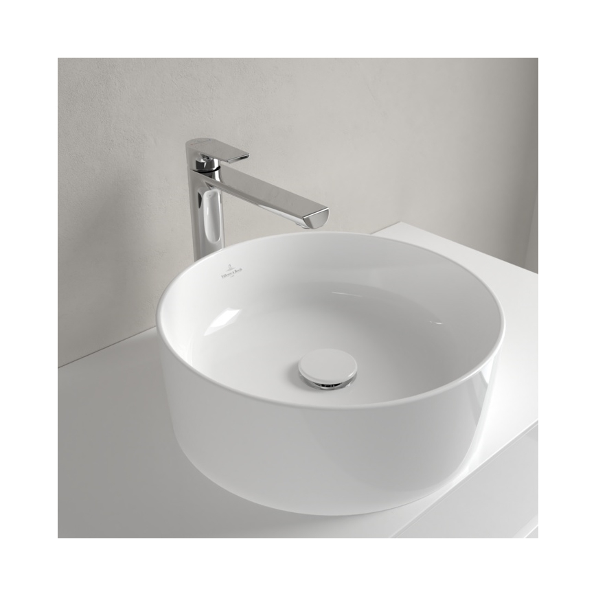 Villeroy & Boch 4A1840R1 - Ráülő mosdó COLLARO, átmérő 40 cm, kerámia/fehér