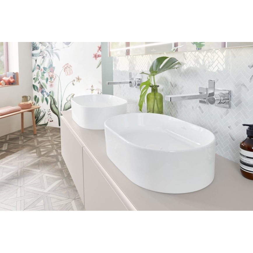 Villeroy & Boch 4A195601 - COLLARO 56 x 36 cm ráültethető mosdó, kerámia/fehér