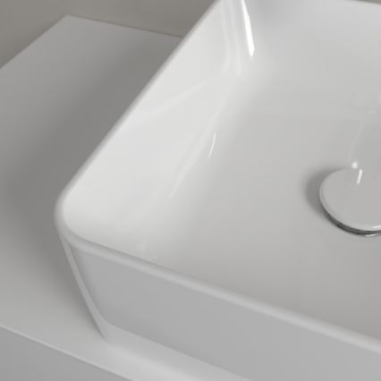 Villeroy & Boch 4A213801 - Ráültethető mosdó COLLARO 38x38 cm kerámia/fehér