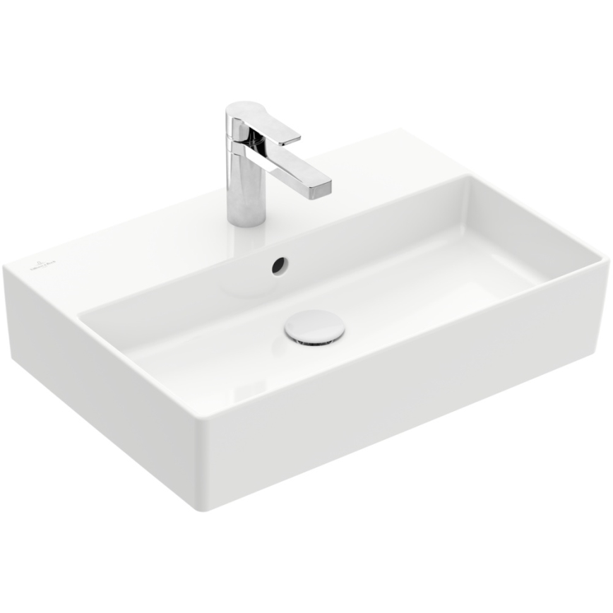 Villeroy & Boch 4A226G01 - Falra szerelhető/pultlapra helyezhető mosdó MEMENTO 60x42 cm kerámia/fehér