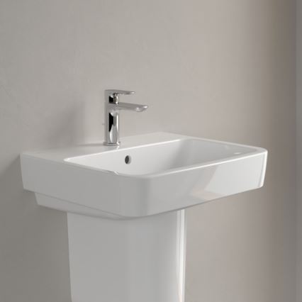 Villeroy & Boch 4A415501 - Falra szerelhető mosdó O.NOVO 55x46 cm kerámia/fehér