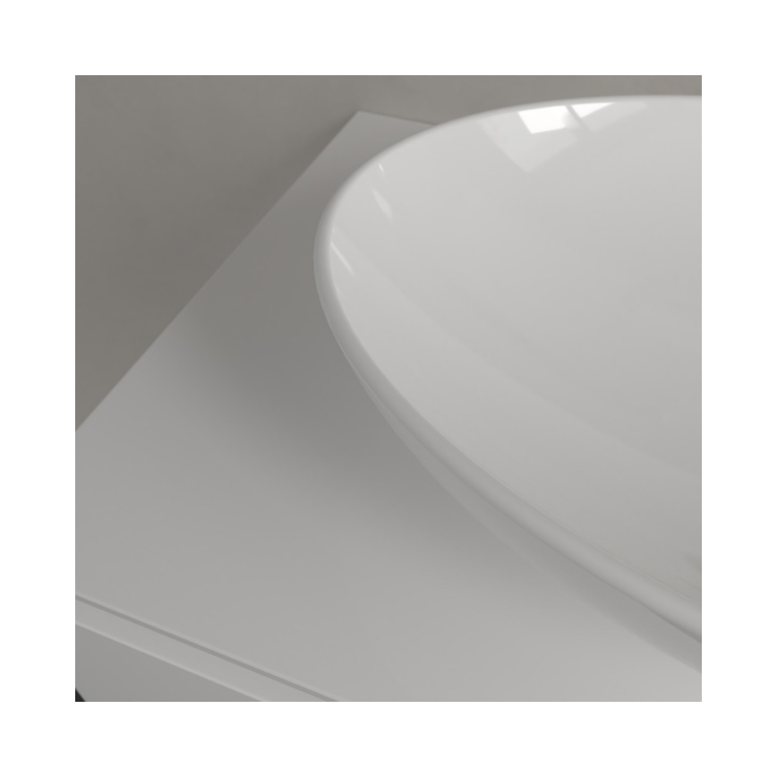 Villeroy & Boch 4A470001 - Ráültethető mosdó LOOP&FRIENDS 56x38 cm kerámia/fehér