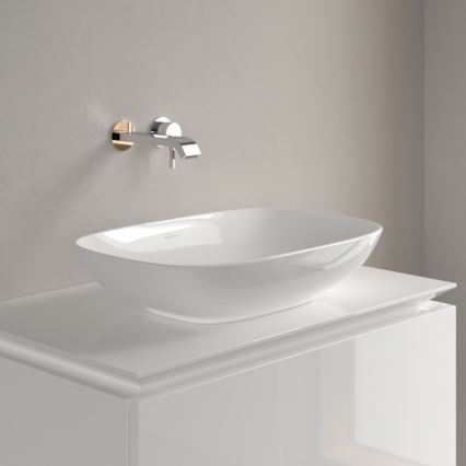 Villeroy & Boch 4A490001 - LOOP&FRIENDS 56x38 cm ráültethető mosdó, kerámia/fehér