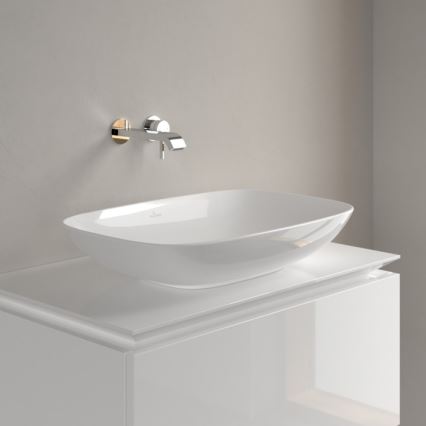 Villeroy & Boch 4A500001 - Ráépíthető mosdó LOOP&FRIENDS 62 x 42 cm kerámia/fehér