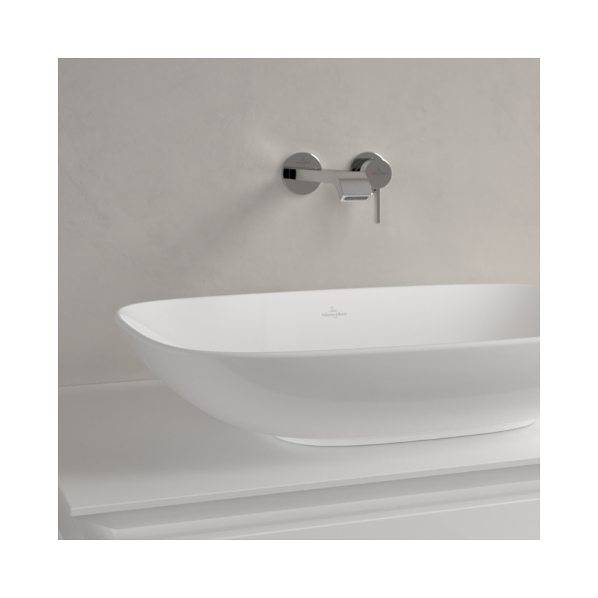 Villeroy & Boch 4A500001 - Ráépíthető mosdó LOOP&FRIENDS 62 x 42 cm kerámia/fehér