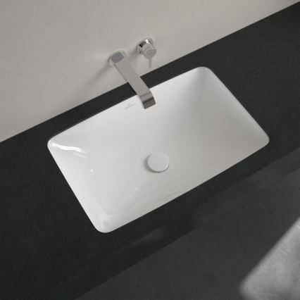 Villeroy & Boch 4A580101 - Besüllyesztett mosdó LOOP&FRIENDS 61,5x38 cm kerámia/fehér