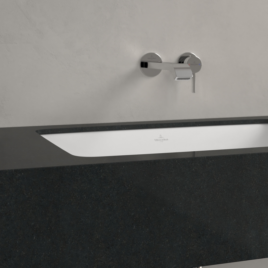 Villeroy & Boch 4A580101 - Besüllyesztett mosdó LOOP&FRIENDS 61,5x38 cm kerámia/fehér