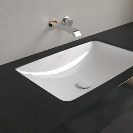 Villeroy & Boch 4A580101 - Besüllyesztett mosdó LOOP&FRIENDS 61,5x38 cm kerámia/fehér