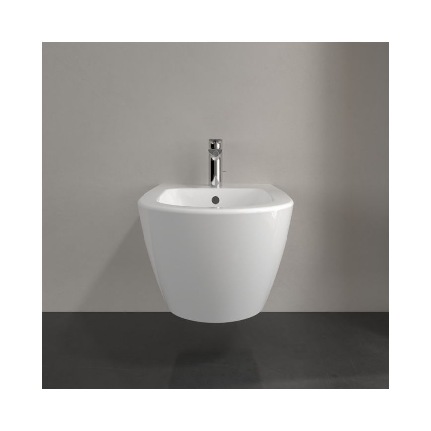 Villeroy & Boch 540000R1 - SUBWAY 2.0 függesztett bidé 37 x 56,5 cm, kerámia/fehér