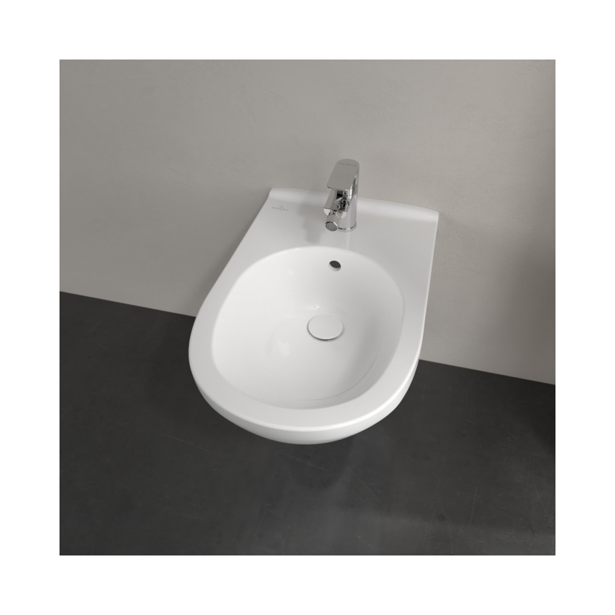 Villeroy & Boch 54600001 - Függesztett bidé O.NOVO, kerámia/fehér