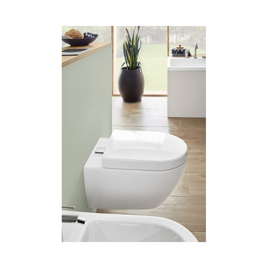 Villeroy & Boch 5614A1T2 - Függesztett WC SUBWAY 2.0 kerámia/fehér