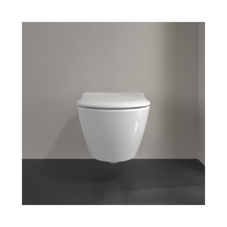 Villeroy & Boch 5614R2R1 - SUBWAY 2.0 függesztett WC SoftClose ülőkefedéllel, kerámia/fehér