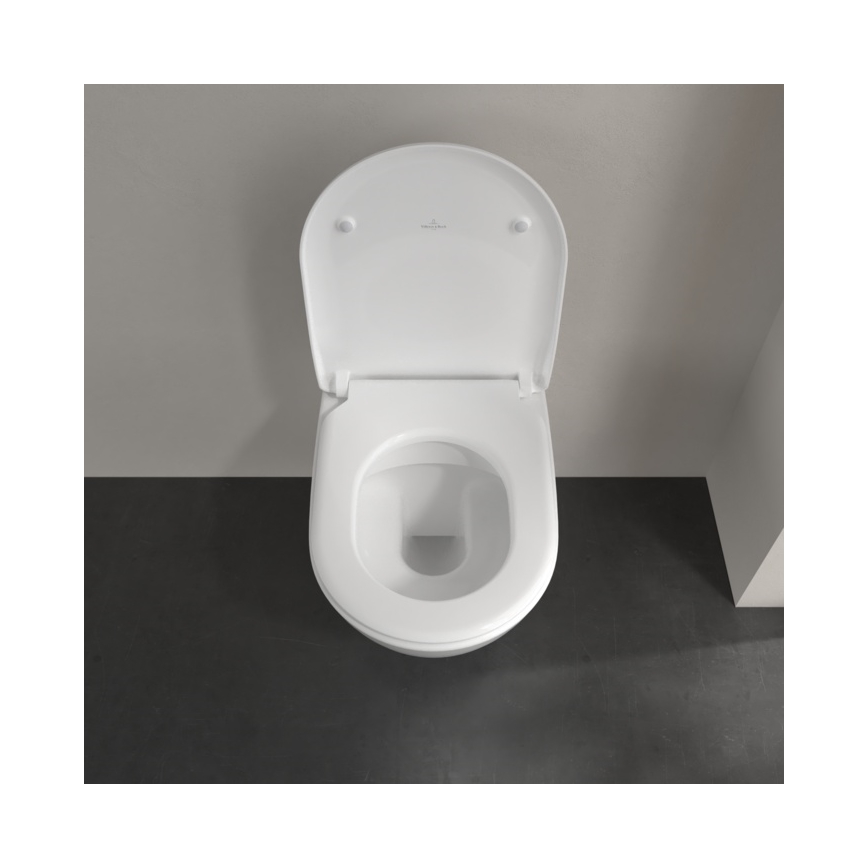 Villeroy & Boch 5614R2R1 - SUBWAY 2.0 függesztett WC SoftClose ülőkefedéllel, kerámia/fehér