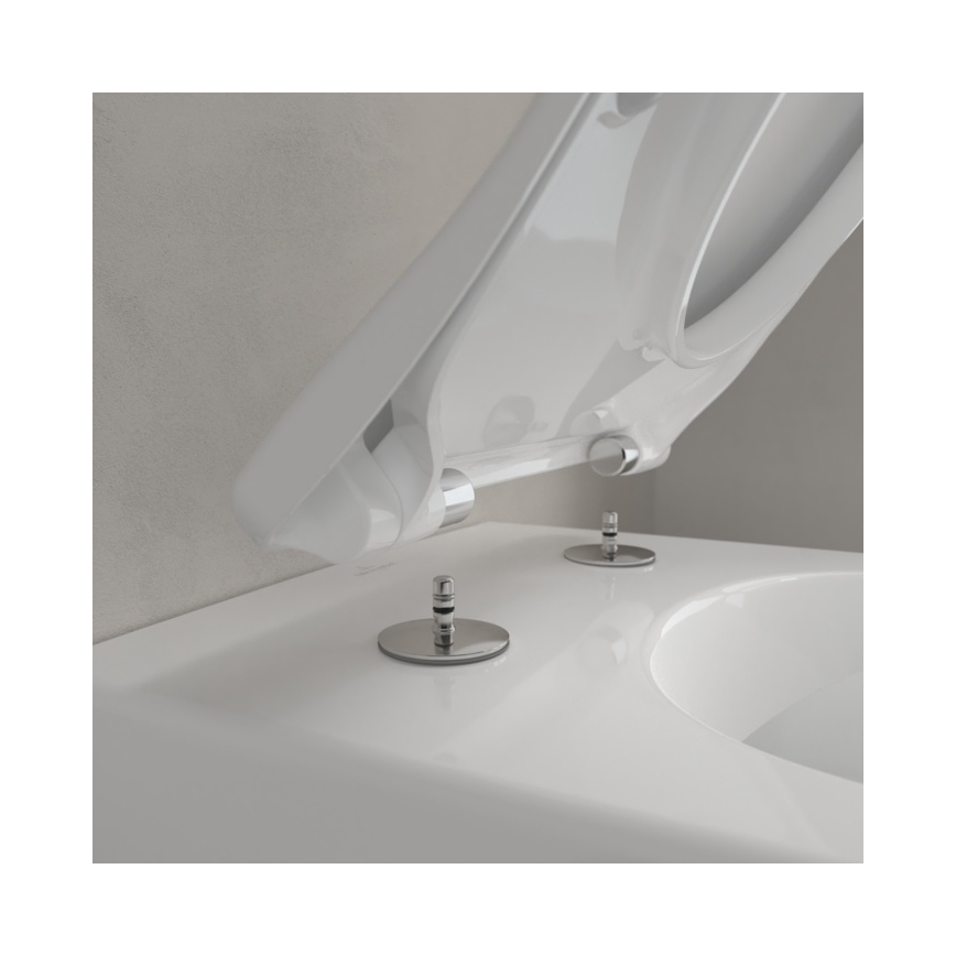 Villeroy & Boch 5614R2R1 - SUBWAY 2.0 függesztett WC SoftClose ülőkefedéllel, kerámia/fehér