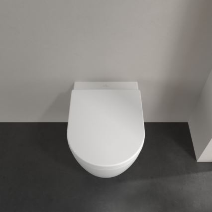 Villeroy & Boch 5656HRRW - AVENTO fali WC SoftClose ülőkével, kerámia/fehér