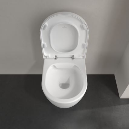 Villeroy & Boch 5656HRRW - AVENTO fali WC SoftClose ülőkével, kerámia/fehér