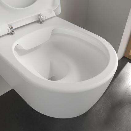Villeroy & Boch 5656HRRW - AVENTO fali WC SoftClose ülőkével, kerámia/fehér