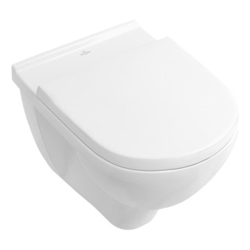 Villeroy & Boch 5660HR01 - Függesztett WC SoftClose ülőkével O.NOVO, kerámia/fehér