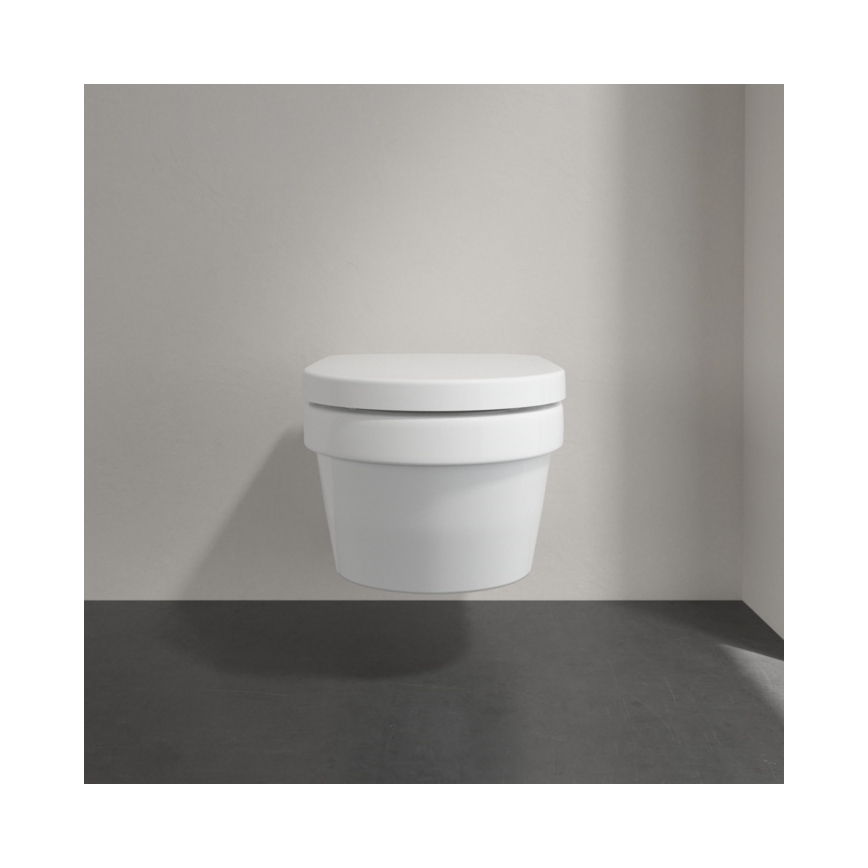 Villeroy & Boch 5684HR01 - Fali WC SoftClose ülőkével ARCHITECTURA kerámia/fehér