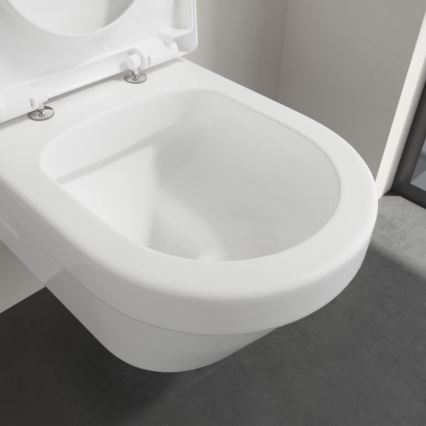 Villeroy & Boch 5684HR01 - Fali WC SoftClose ülőkével ARCHITECTURA kerámia/fehér