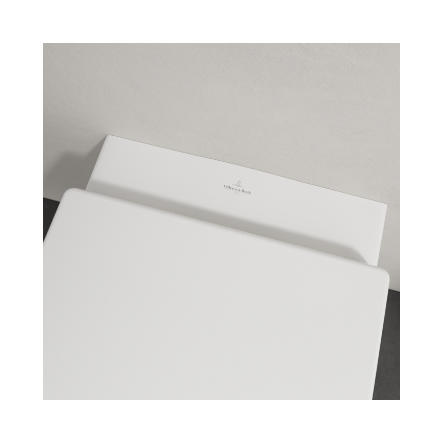 Villeroy & Boch 5684HR01 - Fali WC SoftClose ülőkével ARCHITECTURA kerámia/fehér
