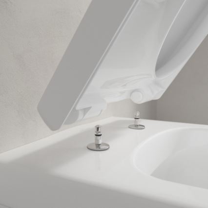 Villeroy & Boch 5684HR01 - Fali WC SoftClose ülőkével ARCHITECTURA kerámia/fehér
