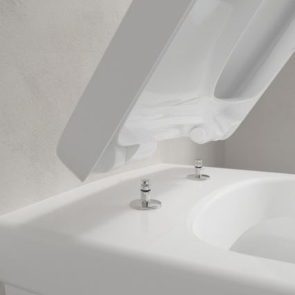 Villeroy & Boch 5685HR01 - Függesztett WC SoftClose ülőkével ARCHITECTURA kerámia/fehér