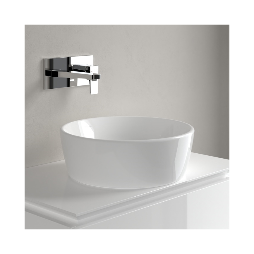 Villeroy & Boch 5A254501 - ARCHITECTURA ráültethető mosdó, átm. 45 cm, kerámia/fehér